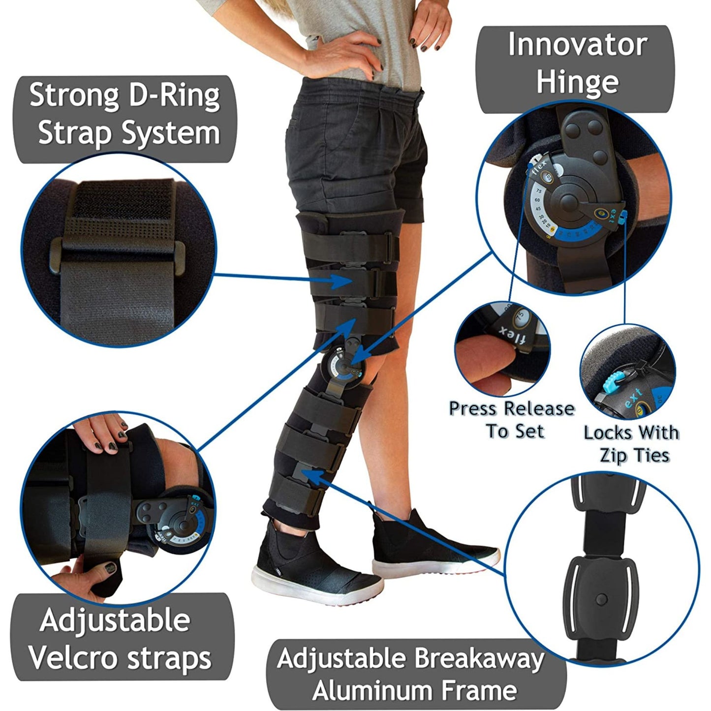 Ossur Post op: This goes under bracing and support - Knee