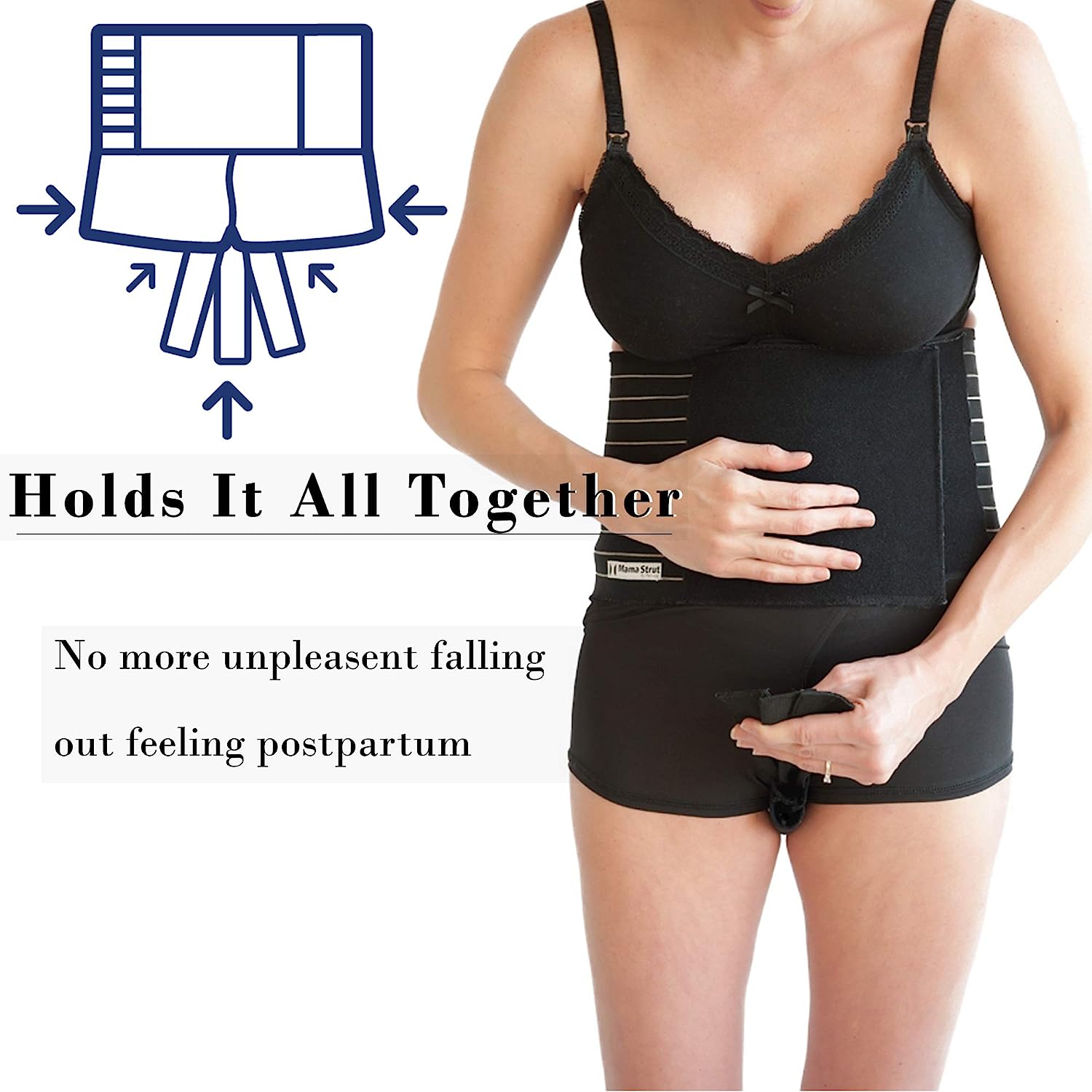 Postpartum Support Elastic Adjustable Postpartum Recovery Support Gird –  zszbace brand store