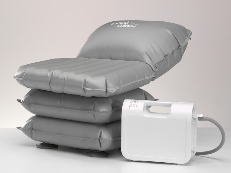 Close-up image of Bathing Cushion + Airflo 12