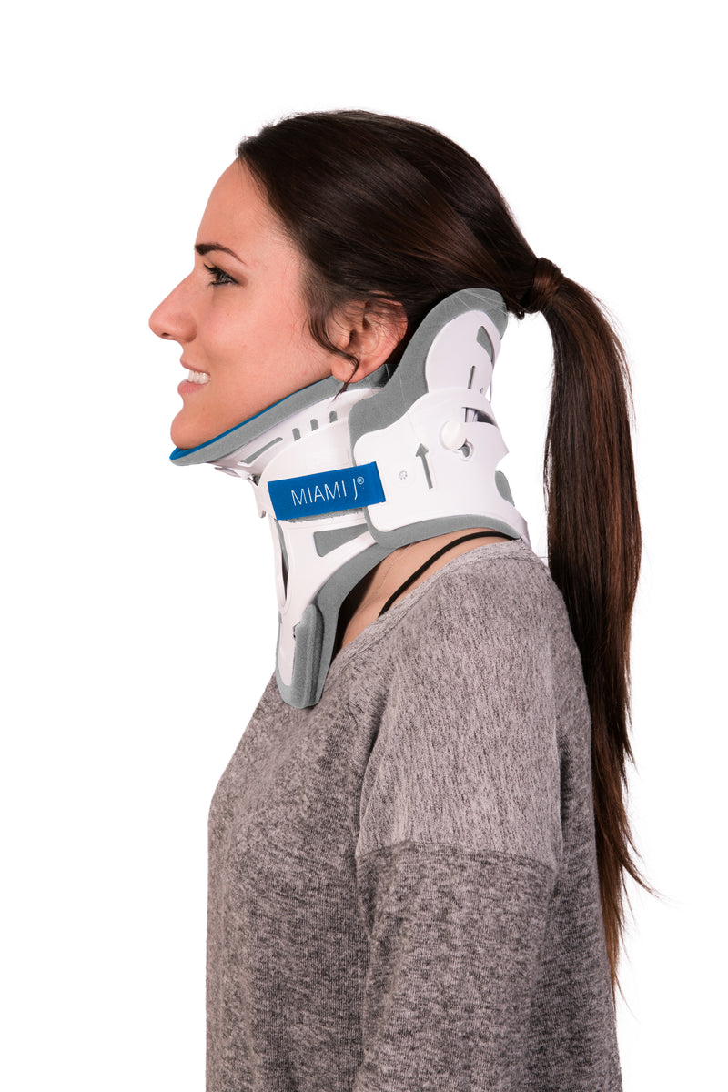 Close-up image of Ossur Miami J Cervical Collar