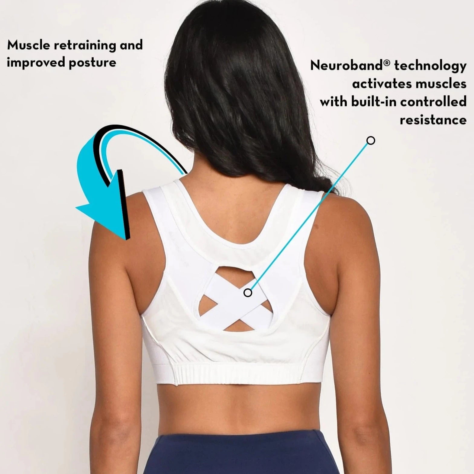 Women's Posture Sports Bra // Black (XL) - AlignMed - Touch of Modern