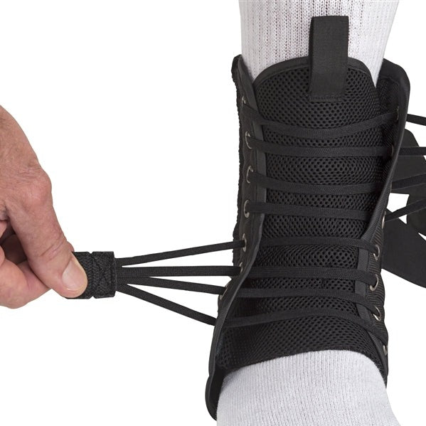 Close-up image of Ossur Formfit Ankle with Speedlace