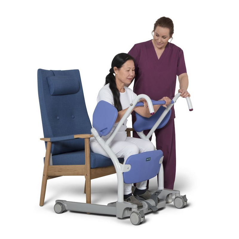 Close-up image of Sara Stedy Sit to Stand Manual Patient Lift Aid | Holds up to 400 Pounds